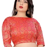 Viv Fashion Plain Bollywood Style Sana Silk Saree