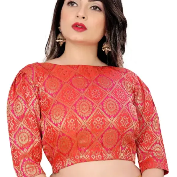 Viv Fashion Plain Bollywood Style Sana Silk Saree
