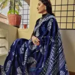  NEW SUMMER HAND BLOCK PRINTED COTTON MULMUL SAREE