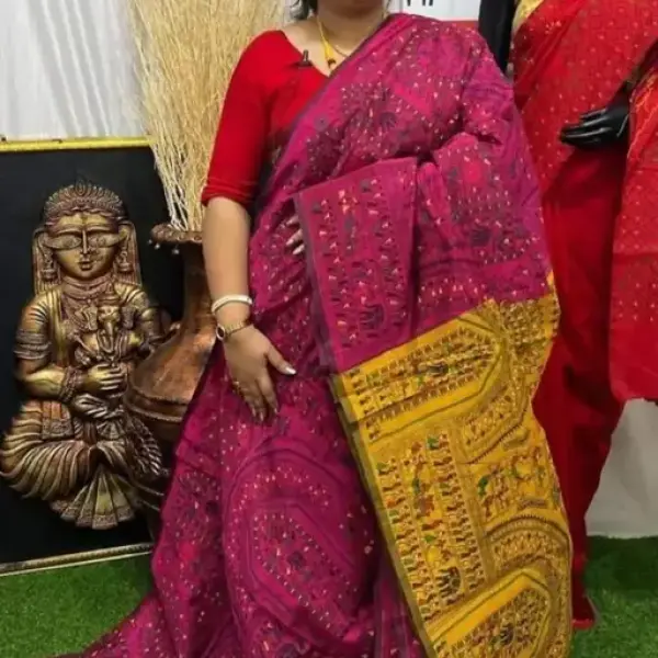 Modhumoni print saree