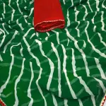 Women's Lehariya Printed Saree