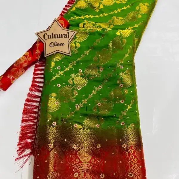 Women's Banarasi Balaton Silk Saree