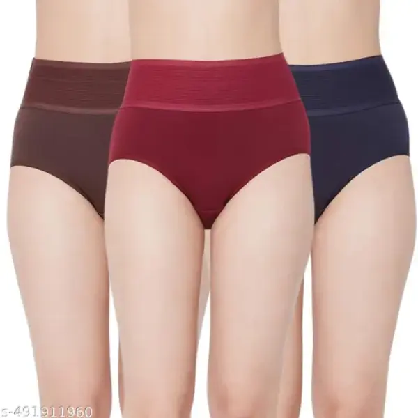 Cotton Hipster Panties High Waist