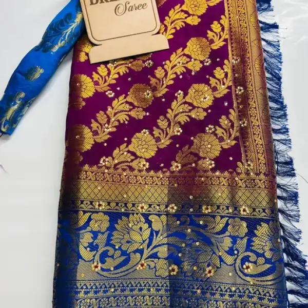 Women's Banarasi Balaton Silk Saree