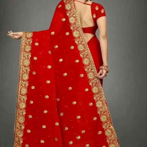 Full Stone Handwork Beautifull Saree