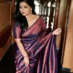  Navy BLue BANARASI SILK SAREE
