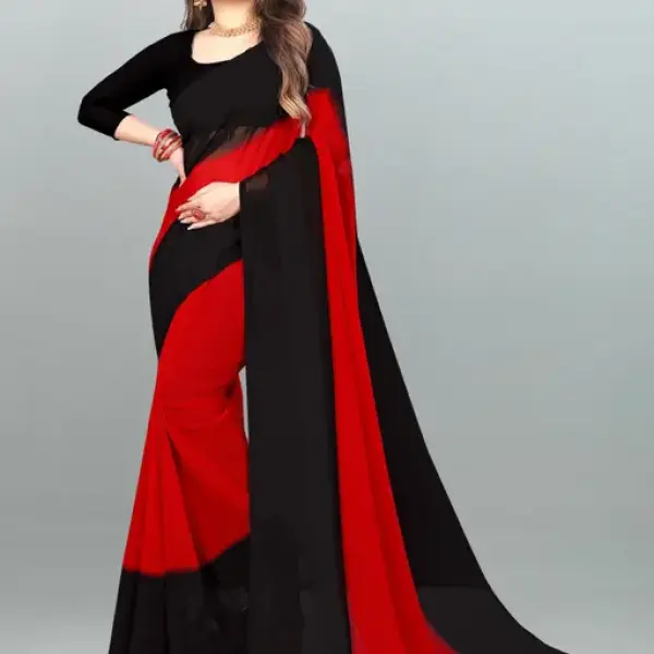 Anand Sarees - Dyed - Shaded- Georgette Saree
