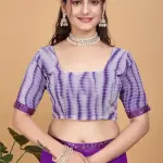 Women's ruffle saree