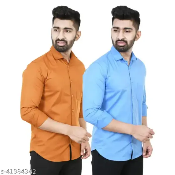 Men Formal Shirts Combo