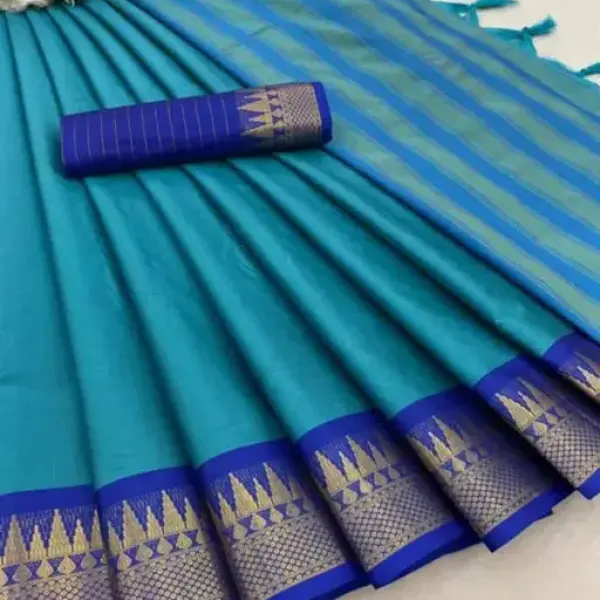   Beautiful Karishma Jaquard Silk Saree