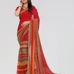  Daily Wear - Printed - Georgette Saree