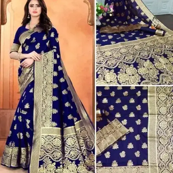  New design fancy bridal saree