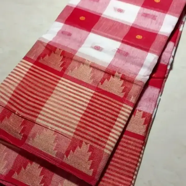 Pure cotton tant saree without bp