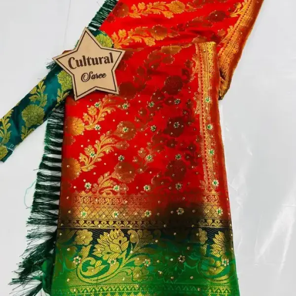 Women's Banarasi Balaton Silk Saree