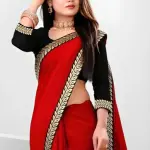 Party Wear Chiffon Saree