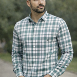Premium Men's Stylish Check Shirt-Regular Fit