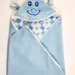 New Born Baby Blanket Baby wrapper Blue