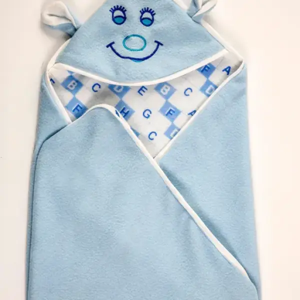 New Born Baby Blanket Baby wrapper Blue
