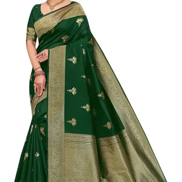 Women's Banarasi Kanjivaram Silk Saree