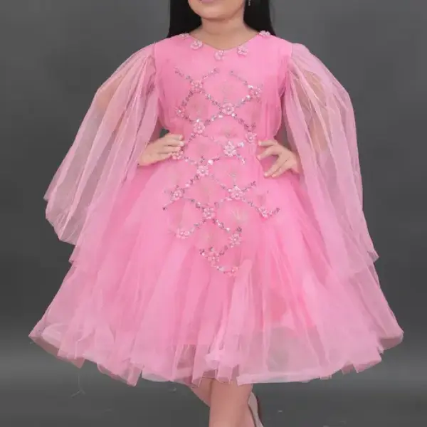 NEW FROCK||NEW DRESS Pink