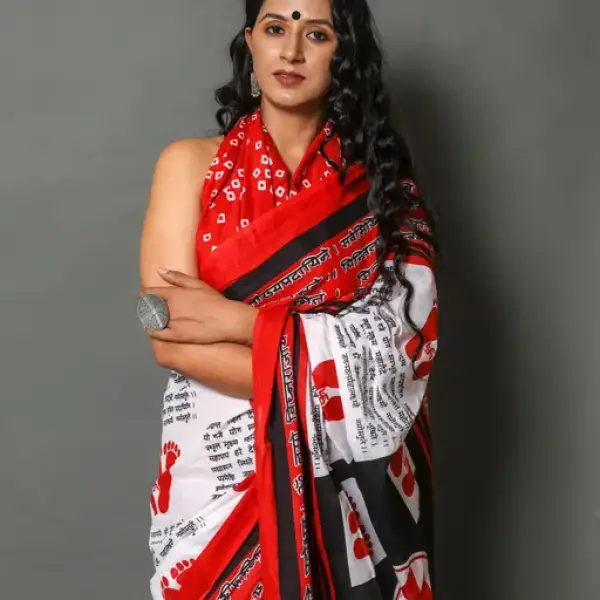 Jaipuri Printed Soft Cotton Saree