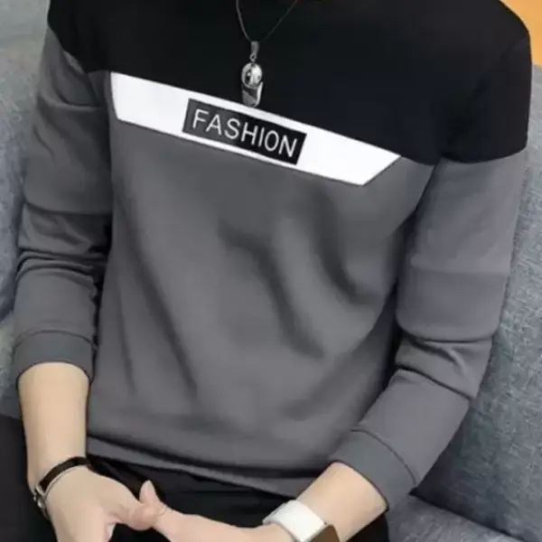Color Block Men Multicolor T-Shirt