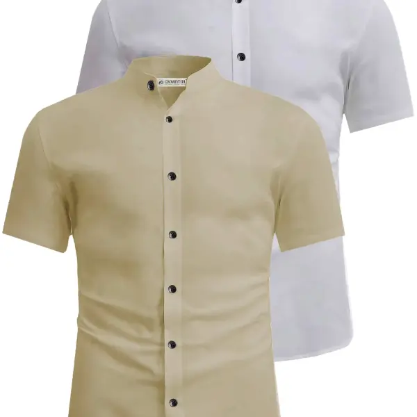 Slim Fit  Half Sleeves Men's Casual Shirt(Combo)