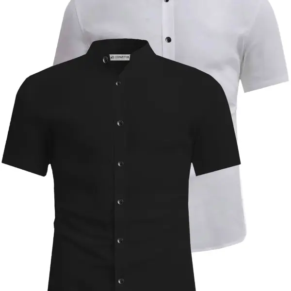 Slim Fit  Half Sleeves Men's Casual Shirt(Combo)