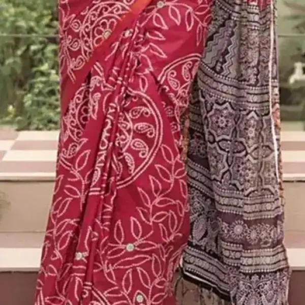  Premium Cotton Patola Saree