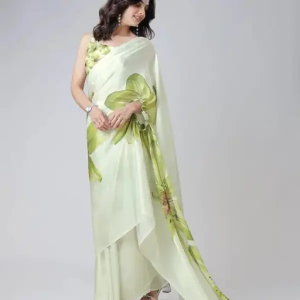 Digital print saree for women