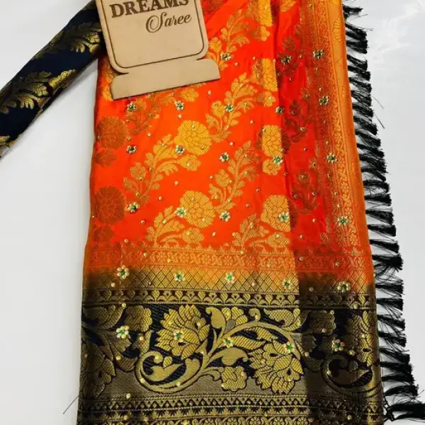 Women's Banarasi Balaton Silk Saree