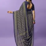  Printed Daily Wear Georgette Saree
