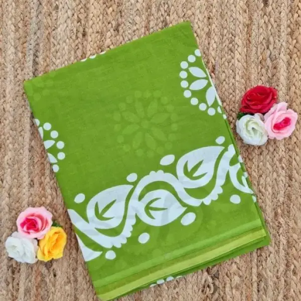 Printed Cotton saree