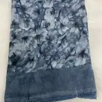  Georgette Printed Saree (With Lace)