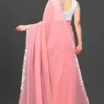 NEW FENCY GEORGETTE CUT WORK SAREE
