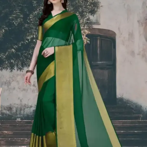  Daily wear shiffon Sarees