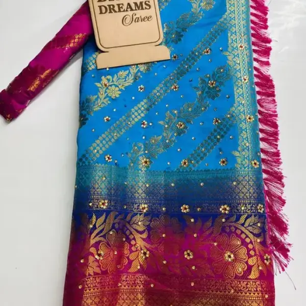 Women's Banarasi Balaton Silk Saree