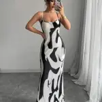 Graphic Print Cami Dress