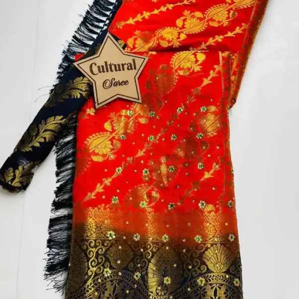Women's Banarasi Balaton Silk Saree