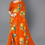  Dhyani Fashion Daily Wear georgette Saree
