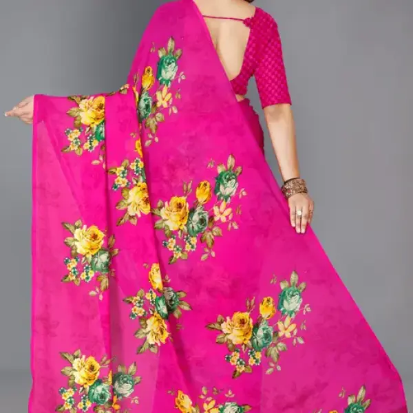  Dhyani Fashion Daily Wear georgette Saree
