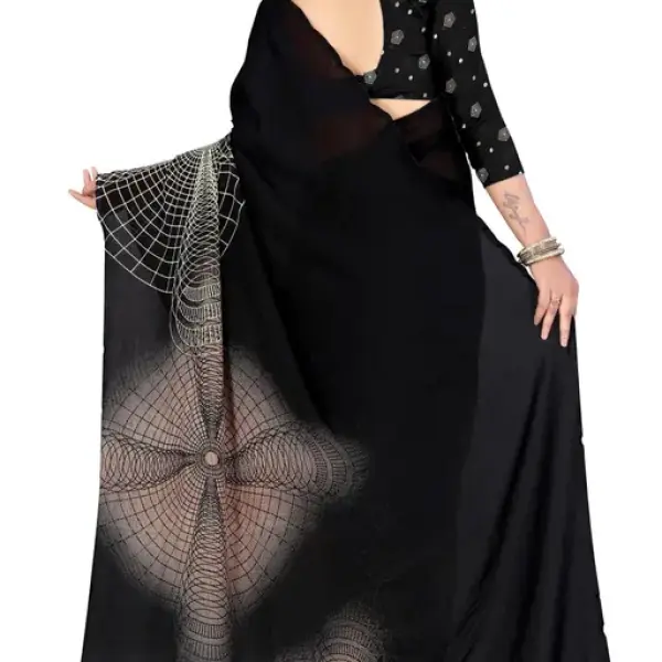 LEELAVATI Georgette Printed Daily / Party & Festive Wear