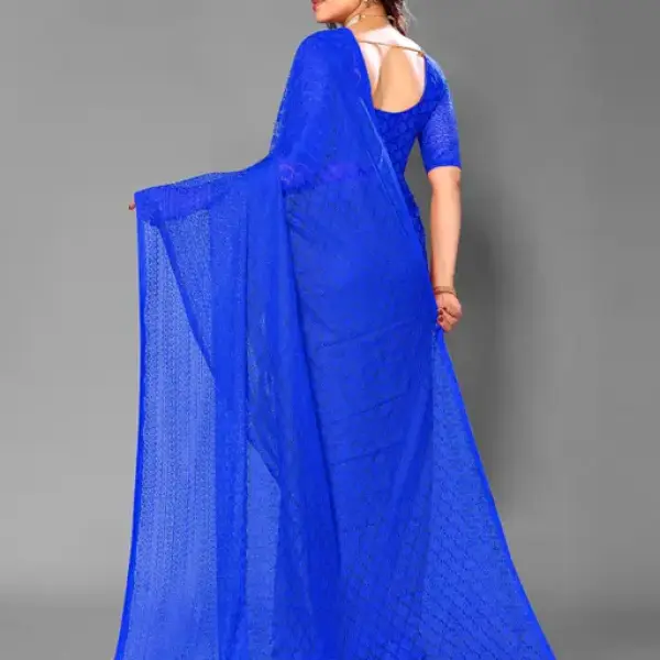  Designer Net Saree