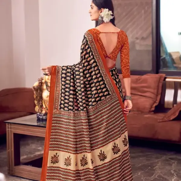 Printed Cotton Saree