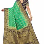 Women's cotton silk multicolour Saree