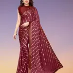 Women's lehriya saree