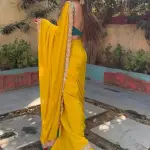 Women's Trending Georgette Saree