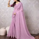   Women's Heavy Solid / Plain Saree