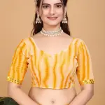 Women's ruffle saree
