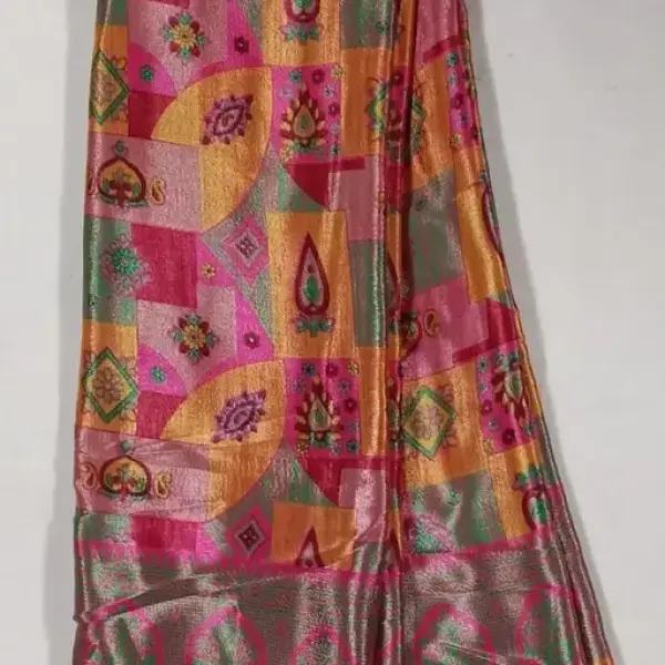 Fancy printed daily wear saree